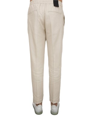 Pantalone Antony Morato Neil in misto lino beige in UOMO