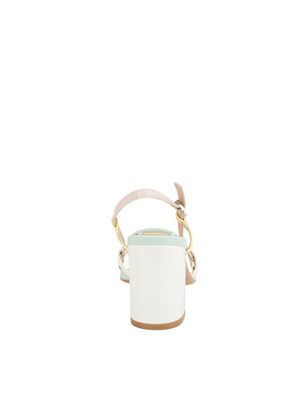 TWIN-SET Sandali Twinset in vernice multicolor in DONNA
