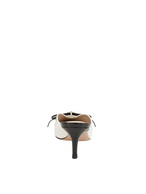TWIN-SET Scarpe mules Twinset  in vernice bianco in DONNA