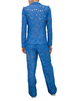 Tailleur in pizzo Emme Marella azzurro in DONNA