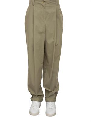 Pantalone baggy Nenette verde in DONNA