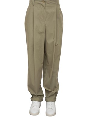 Pantalone baggy Nenette verde in DONNA
