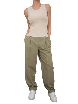 Pantalone baggy Nenette verde in DONNA