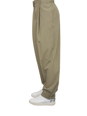 Pantalone baggy Nenette verde in DONNA