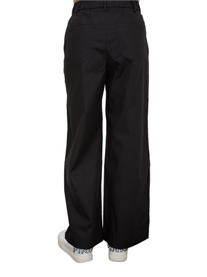 Pantalone gamba diritta Nenette nero in DONNA