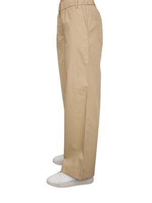 Pantalone gamba diritta Nenette beige in DONNA
