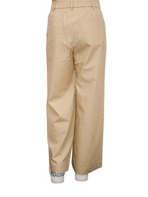 Pantalone gamba diritta Nenette beige in DONNA