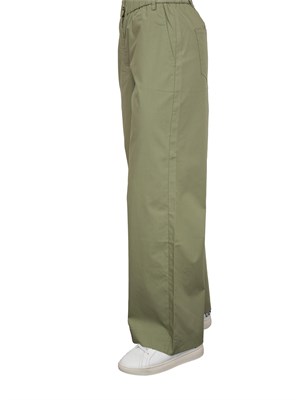 Pantalone gamba diritta Nenette verde in DONNA