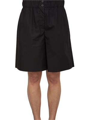 Shorts Nenette in cotone nero in DONNA