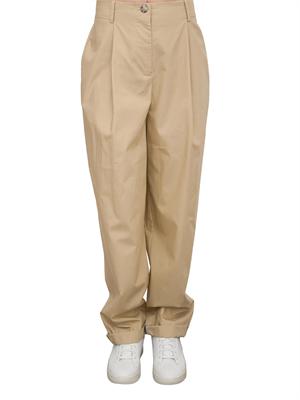 Pantalone baggy Nenette beige in DONNA