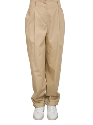 Pantalone baggy Nenette beige in DONNA