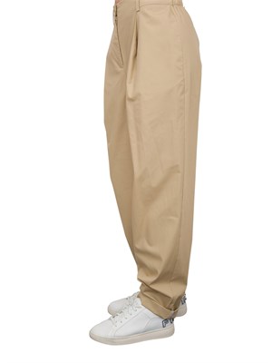 Pantalone baggy Nenette beige in DONNA