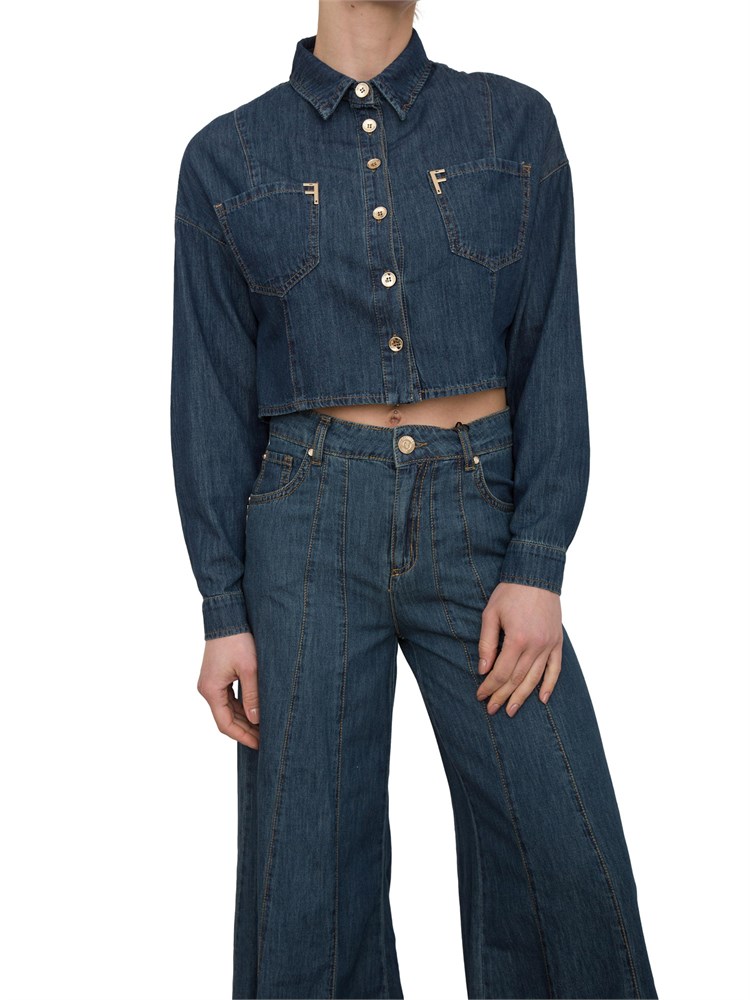 Camicia in denim Fracomina