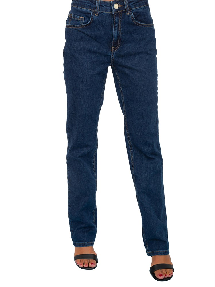 Jeans Emme Marella in denim blu scuro