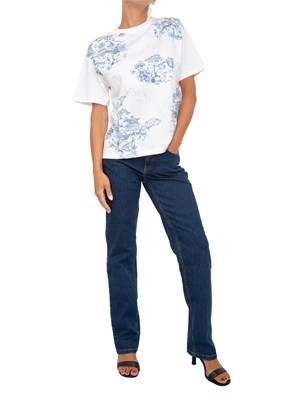 Jeans Emme Marella in denim blu scuro in DONNA