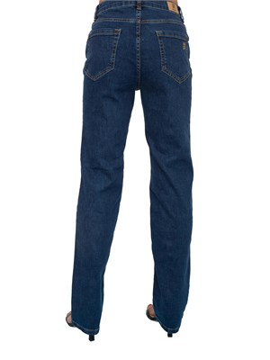 Jeans Emme Marella in denim blu scuro in DONNA