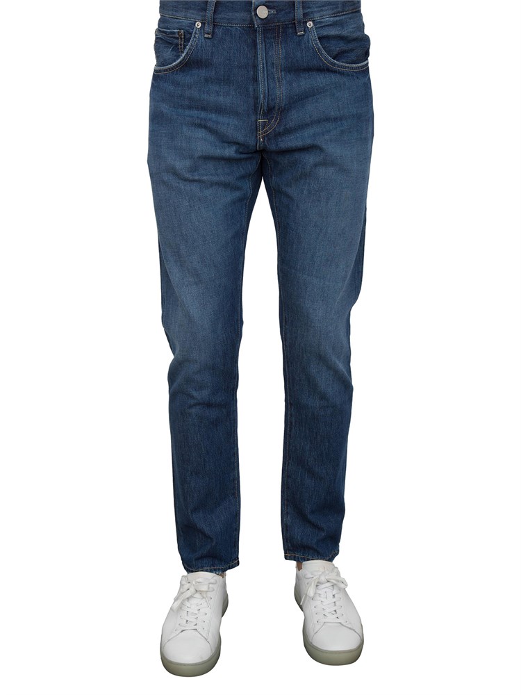 Jeans uomo denim 5 tasche PT Torino lavaggio scuro