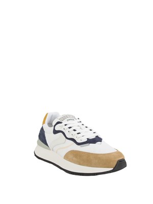Sneakers Voile Blanche in suede e tessuto tecnico
Bianco-Marrone in UOMO
