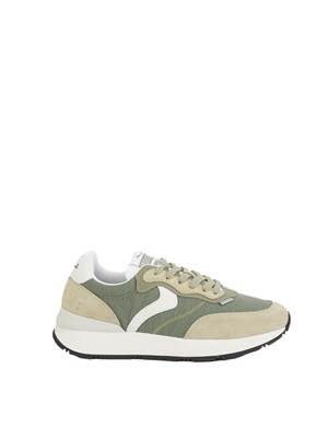 Sneakers Voile Blanche in suede e tessuto tecnico
verde in UOMO