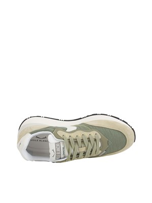 Sneakers Voile Blanche in suede e tessuto tecnico
verde in UOMO