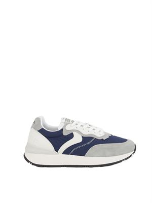 Sneakers Voile Blanche in suede e tessuto tecnico
blu in UOMO