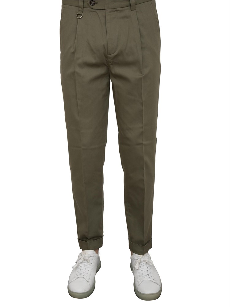 Pantalone chino Paolo pecora sartoriale con pinces 