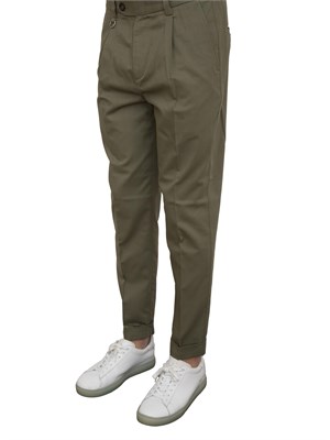 Pantalone chino Paolo pecora sartoriale con pinces 