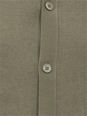 Camicia in maglia Paolo Pecora a maniche Corte in Puro cotone extrafine verde in UOMO