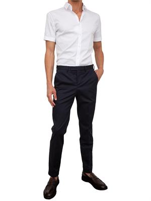 Pantalone PT Torino blu in cotone in UOMO