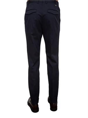 Pantalone PT Torino blu in cotone in UOMO