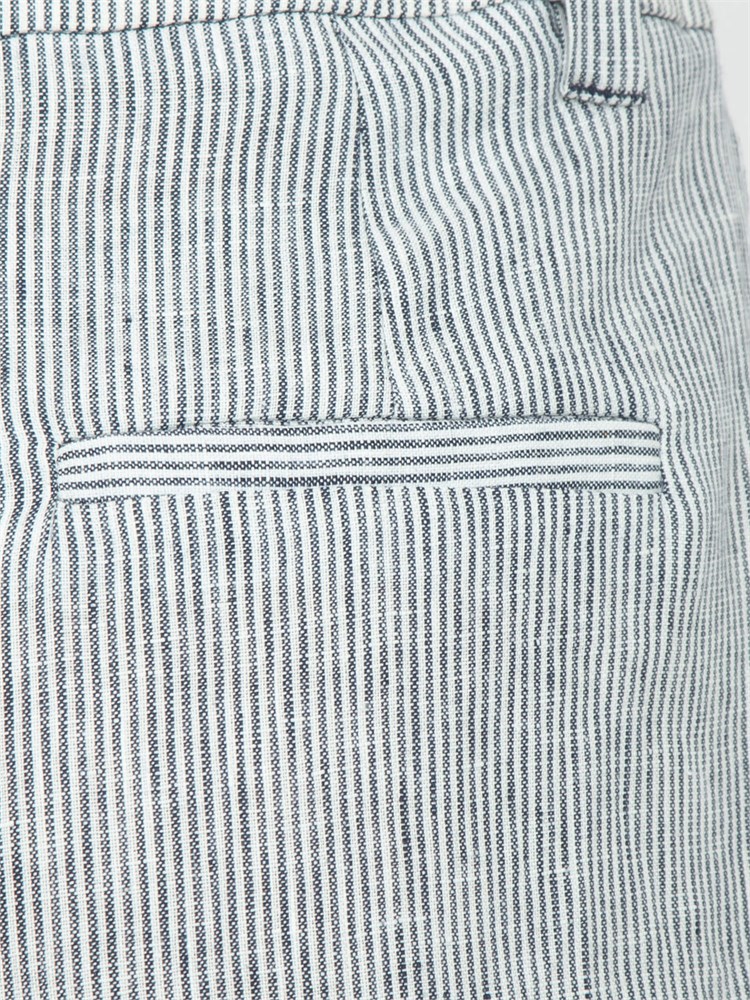 Pantaloni palazzo iBlues in misto lino a righe