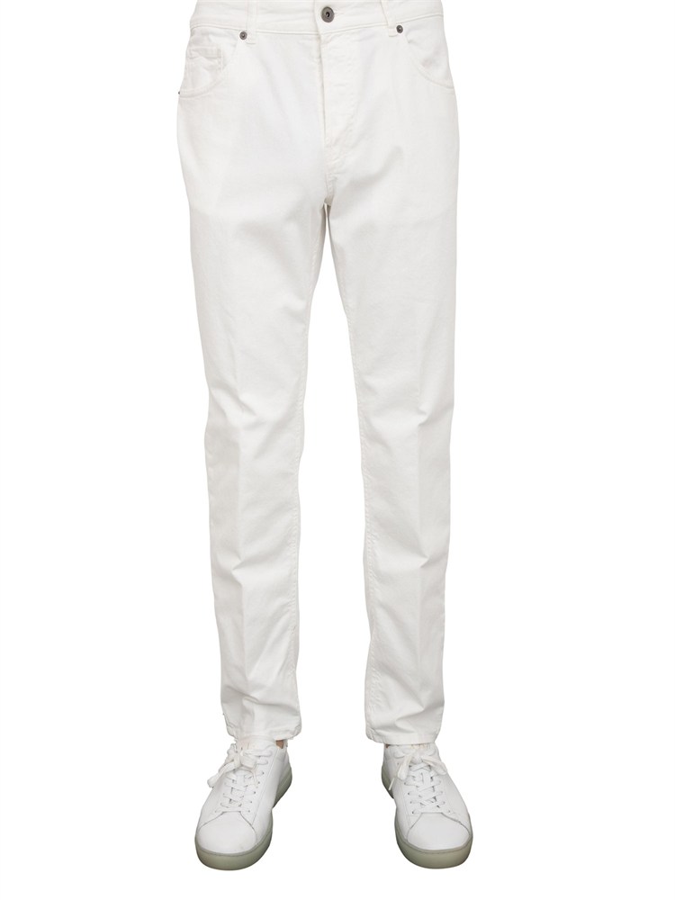 Jeans Peserico in cotone bianco