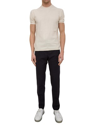 Pantalone Jogger Peserico blu in UOMO