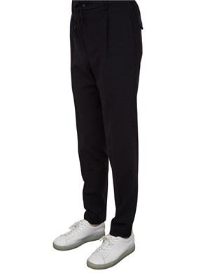 Pantalone Jogger Peserico blu in UOMO