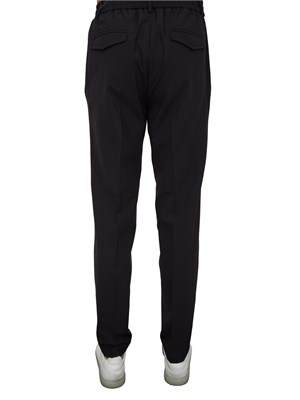 Pantalone Jogger Peserico blu in UOMO