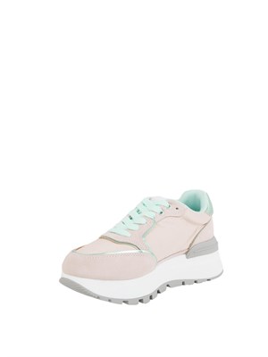 Sneakers Liu Jo platform in suede e nylon in DONNA
