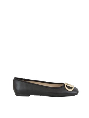 Ballerine nere Liu Jo in pelle in DONNA