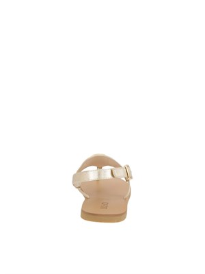 Sandali infradito Liu Jo laminati oro in DONNA