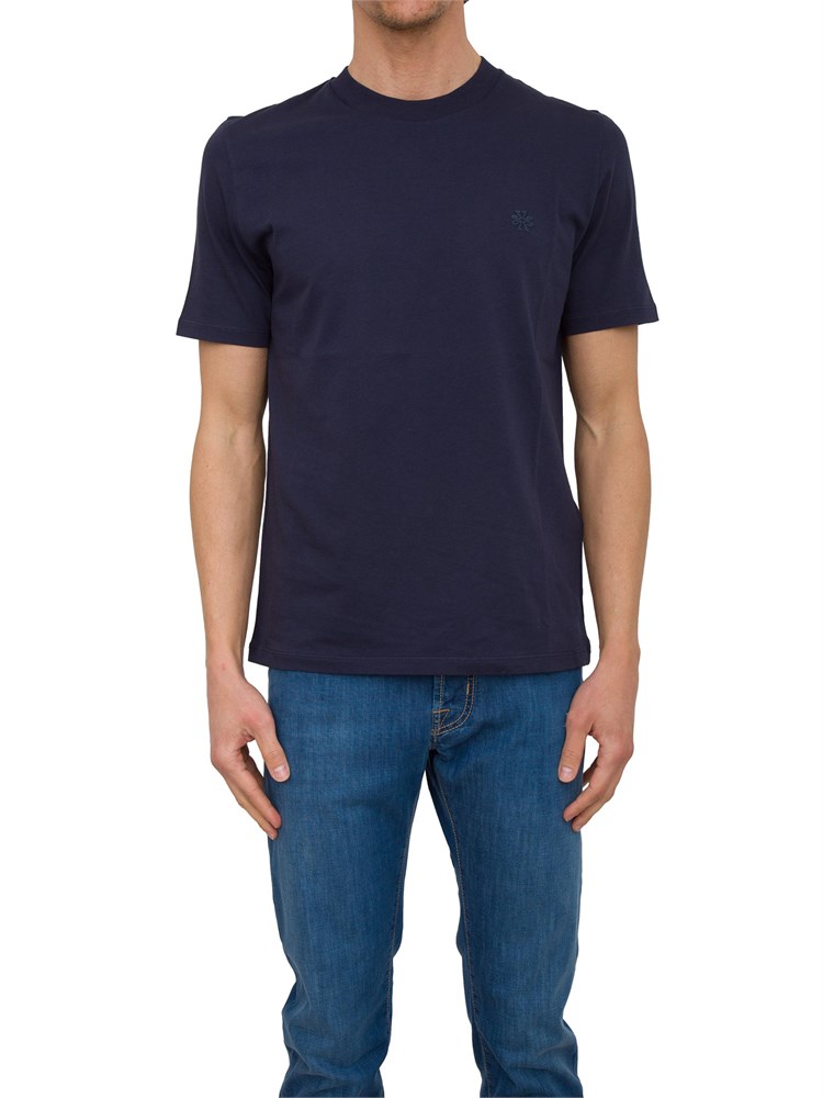 T-shirt girocollo Jacob Cohen in cotone blu