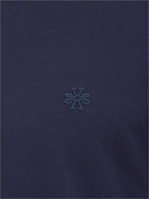 T-shirt girocollo Jacob Cohen in cotone blu in UOMO
