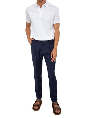 Polo Paul & Shark bianco in cotone Fine Piqué in UOMO