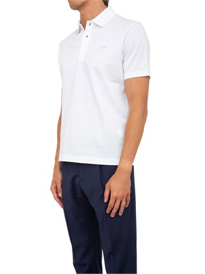 Polo Paul & Shark bianco in cotone Fine Piqué in UOMO