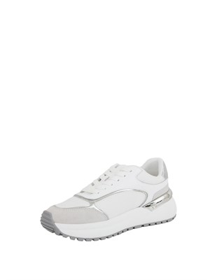 Sneakers Pinko con logo e dettagli specchiato bianco in DONNA