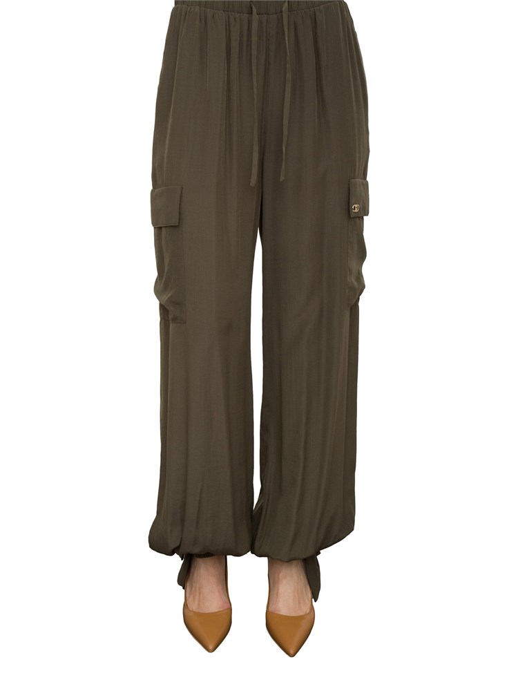 LIU JO Pantaloni cargo Liu-jo verde