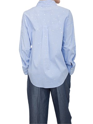 LIU JO Camicia Liu-jo in misto cotone con strass applicati in DONNA