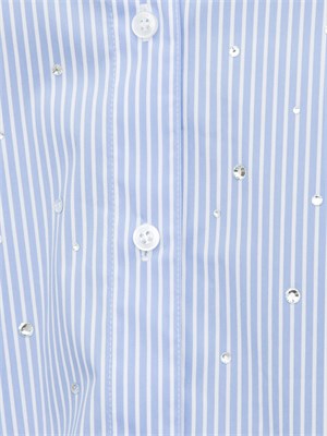 LIU JO Camicia Liu-jo in misto cotone con strass applicati in DONNA