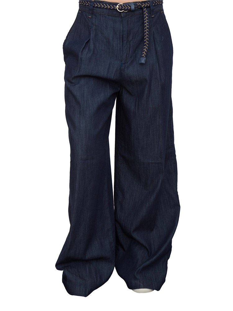LIU JO Pantaloni flare Liu-jo in denim con cintura