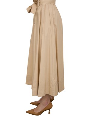 LIU JO Gonna midi Liu-jo con cintura beige in DONNA