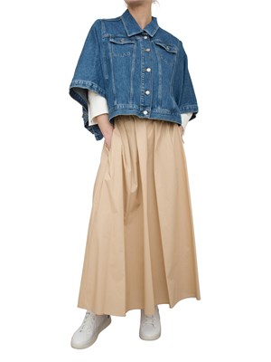 LIU JO Giubbino Liu-Jo in denim con maniche a kimono in DONNA