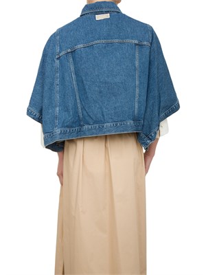 LIU JO Giubbino Liu-Jo in denim con maniche a kimono in DONNA